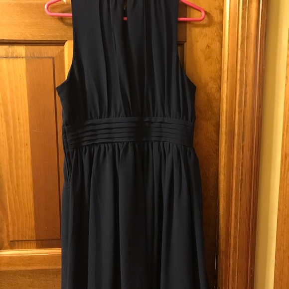 Halter Neck Navy ModCloth Dress - Picture 5 of 5